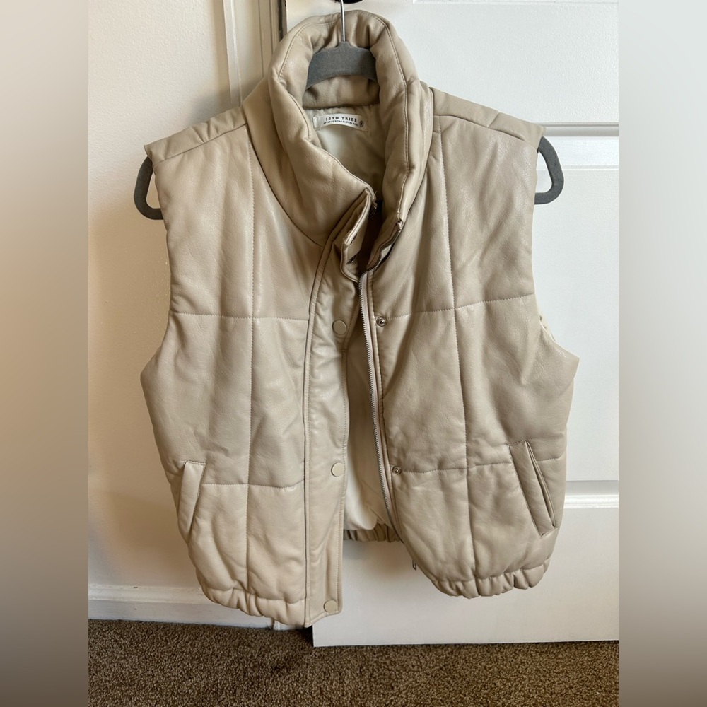 12th tribe Beige vest